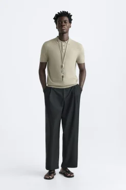 Best POLO PUNTO MEZCLA VISCOSA Hombre Jerséis / Chaquetas|Polos