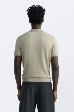 Best POLO PUNTO MEZCLA VISCOSA Hombre Jerséis / Chaquetas|Polos