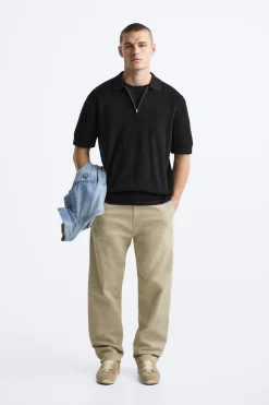 Discount POLO PUNTO PERLADO Hombre Jerséis / Chaquetas|Polos