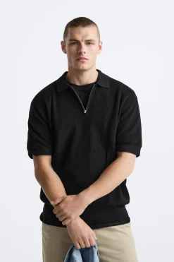 Discount POLO PUNTO PERLADO Hombre Jerséis / Chaquetas|Polos