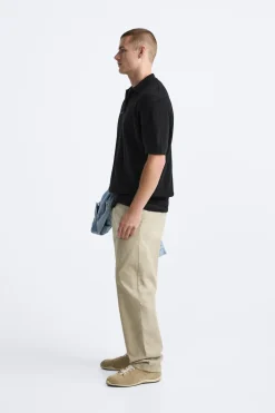 Discount POLO PUNTO PERLADO Hombre Jerséis / Chaquetas|Polos