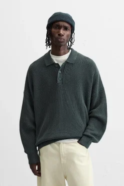 Fashion POLO PUNTO PERLADO Hombre Jerséis / Chaquetas|Polos