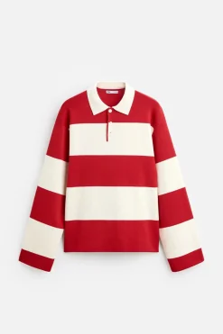 Outlet POLO PUNTO RAYAS Hombre Jerséis / Chaquetas|Polos