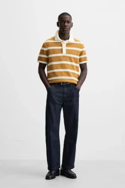 Clearance POLO PUNTO RAYAS Hombre Jerséis / Chaquetas|Polos