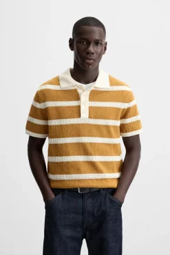 Clearance POLO PUNTO RAYAS Hombre Jerséis / Chaquetas|Polos