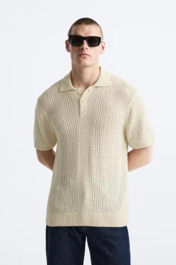 Sale POLO PUNTO TEXTURA Hombre Jerséis / Chaquetas|Polos