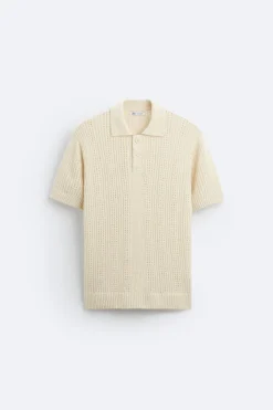 Sale POLO PUNTO TEXTURA Hombre Jerséis / Chaquetas|Polos