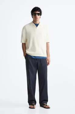 Discount POLO PUNTO TEXTURA Hombre Jerséis / Chaquetas|Polos