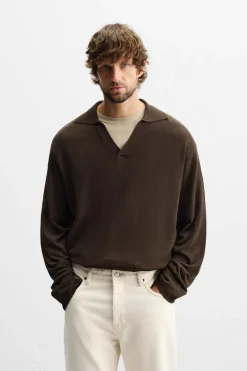 Clearance POLO PUNTO VISCOSA - ALGODÓN Hombre Jerséis / Chaquetas|Polos