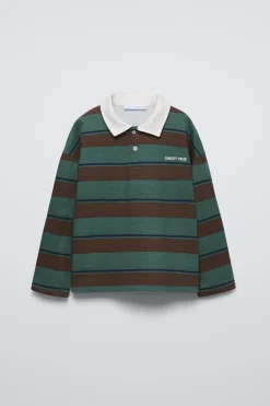 Niños ZARA 6 - 14 Años·Camisetas<POLO RAYAS