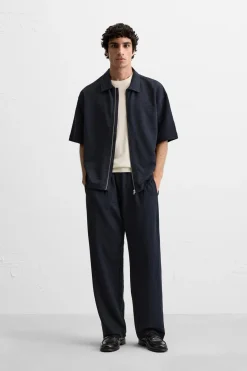 Best POLO SEERSUCKER CREMALLERA Hombre Camisas