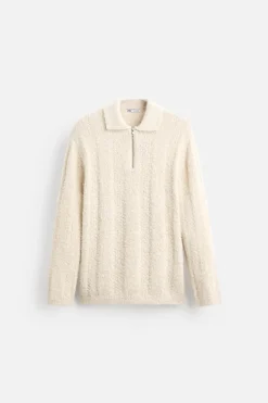 Best POLO TEXTURA BOUCLÉ Hombre Jerséis / Chaquetas|Polos