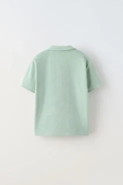 Niños ZARA 6 - 14 Años·Camisetas<POLO TOALLA BORDADO SOL