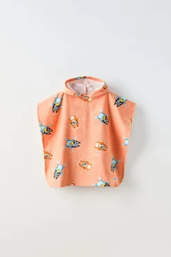 Niños ZARA 1½ - 6 Años·Licencias|1½ - 6 Años·Accesorios<PONCHO TOALLA BLUEY © LUDO STUDIO