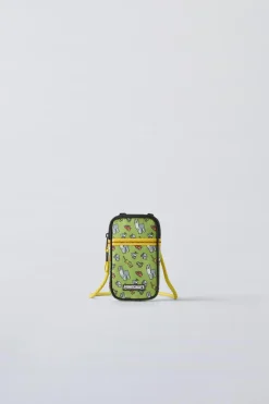 Niños ZARA 6 - 14 Años·Bolsos / Mochilas|6 - 14 Años·Bolsos / Mochilas<PORTAMÓVIL MINECRAFT © MOJANG AB. ™