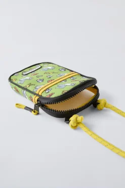 Niños ZARA 6 - 14 Años·Bolsos / Mochilas|6 - 14 Años·Bolsos / Mochilas<PORTAMÓVIL MINECRAFT © MOJANG AB. ™