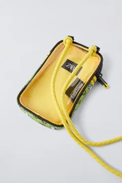 Niños ZARA 6 - 14 Años·Bolsos / Mochilas|6 - 14 Años·Bolsos / Mochilas<PORTAMÓVIL MINECRAFT © MOJANG AB. ™