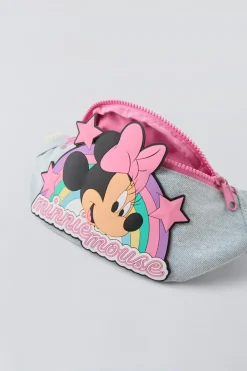 Niños ZARA 1½ - 6 Años·Licencias|1½ - 6 Años·Bolsos / Mochilas<RIÑONERA DENIM MINNIE MOUSE © DISNEY