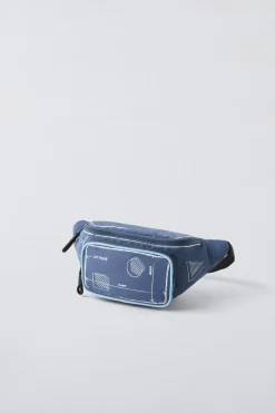 Niños ZARA 6 - 14 Años·Bolsos / Mochilas|6 - 14 Años·Bolsos / Mochilas<RIÑONERA TEXTO