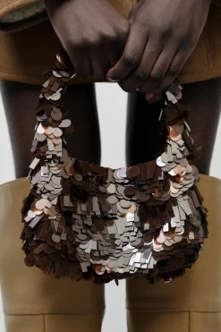 Online SACA APLIQUES Mujer Bolsos