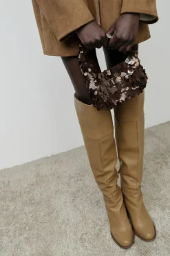 Online SACA APLIQUES Mujer Bolsos