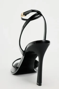 Sale SANDALIA ACHAROLADA TACÓN Mujer Zapatos