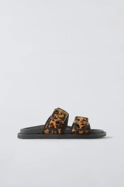 Niños ZARA 6 - 14 Años·Zapatos<SANDALIA ANIMAL PRINT