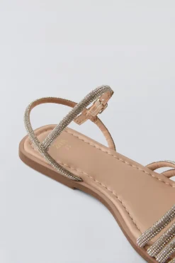 Niños ZARA 6 - 14 Años·Zapatos<SANDALIA BRILLOS