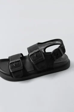 Niños ZARA 6 - 14 Años·Zapatos<SANDALIA HEBILLA ORGANZA