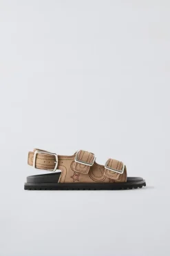 Niños ZARA 6 - 14 Años·Zapatos<SANDALIA HEBILLA PIEL