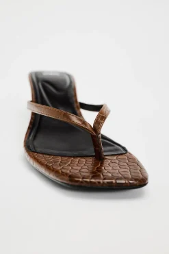 Fashion SANDALIA MINIMAL TIRAS Mujer Zapatos