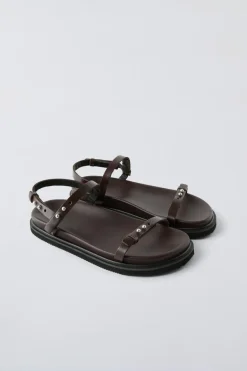 Niños ZARA 6 - 14 Años·Zapatos<SANDALIA PIEL