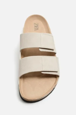 Online SANDALIA PIEL DOBLE TIRA Hombre Zapatos