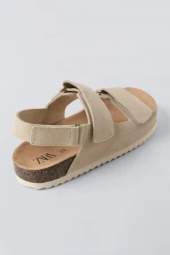 Niños ZARA 6 - 14 Años·Zapatos|6 - 14 Años·Zapatos<SANDALIA PIEL SERRAJE