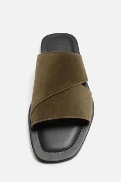 New SANDALIA PIEL TIRAS Hombre Zapatos