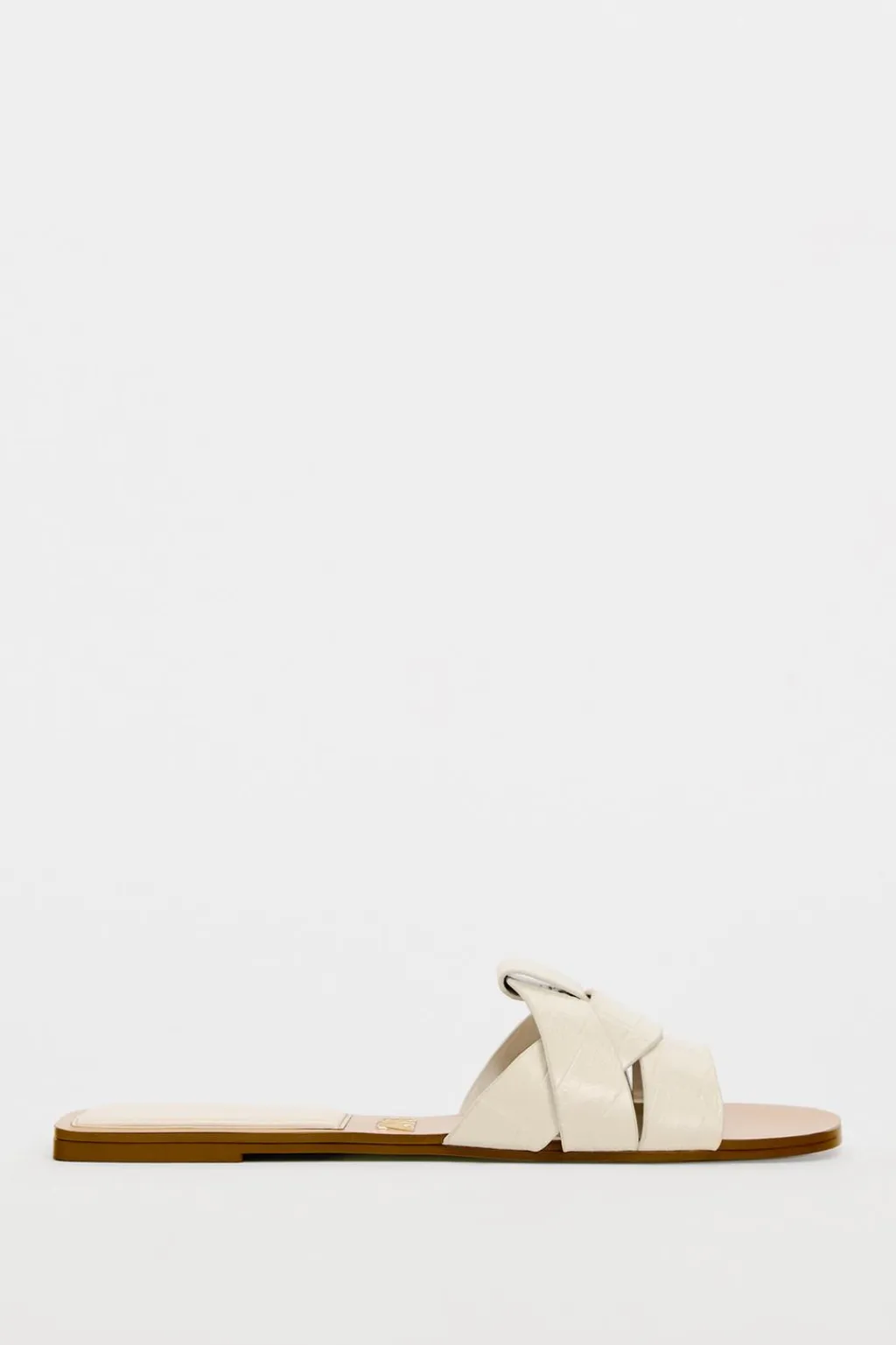 New SANDALIA PLANA CRUZADA Mujer Zapatos