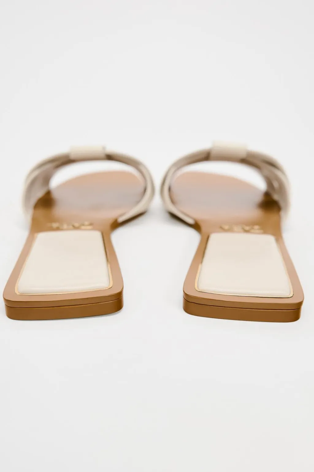 New SANDALIA PLANA CRUZADA Mujer Zapatos