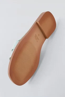 Niños ZARA 6 - 14 Años·Zapatos<SANDALIA PLANA DENIM