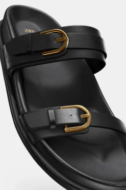 Clearance SANDALIA PLANA HEBILLAS Mujer Zapatos