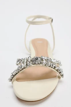 New SANDALIA PLANA JOYAS Mujer Zapatos