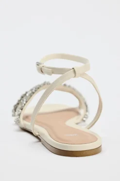 New SANDALIA PLANA JOYAS Mujer Zapatos