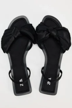 Fashion SANDALIA PLANA LAZO Mujer Zapatos