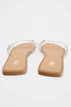 Sale SANDALIA PLANA VINILO BRILLOS Mujer Zapatos