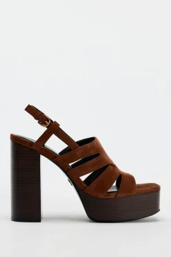 Hot SANDALIA PLATAFORMA ANTE Mujer Zapatos