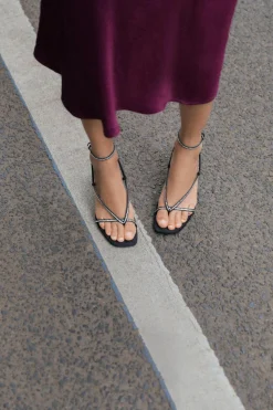 Sale SANDALIA TACÓN BRILLOS Mujer Zapatos