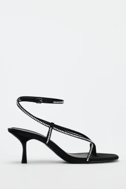 Sale SANDALIA TACÓN BRILLOS Mujer Zapatos