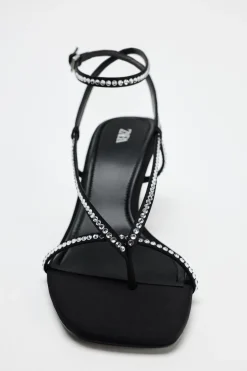 Sale SANDALIA TACÓN BRILLOS Mujer Zapatos