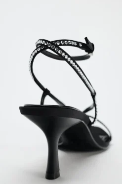 Sale SANDALIA TACÓN BRILLOS Mujer Zapatos