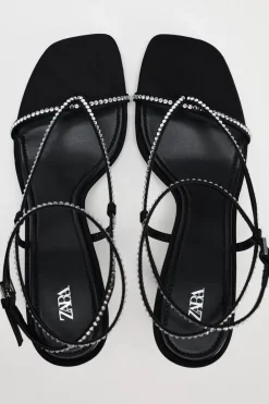 Sale SANDALIA TACÓN BRILLOS Mujer Zapatos