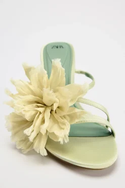 Online SANDALIA TACÓN MAXI FLOR Mujer Zapatos